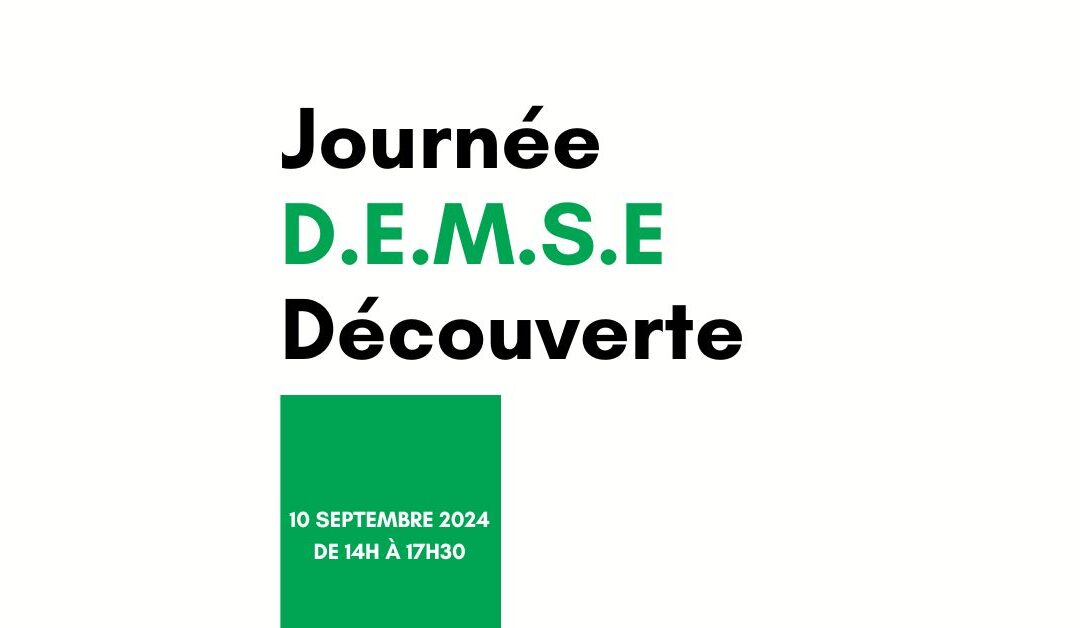 10 septembre 2024 : Après-midi découverte de la formation  “Dirigeant de l’Economie Médico-Sociale”